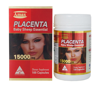 Amax Sheep placenta 15000mg 100caps 